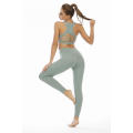 Frauen Sport BH und Legging Hose Yoga Anzug